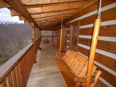 Take in the views from the Swing