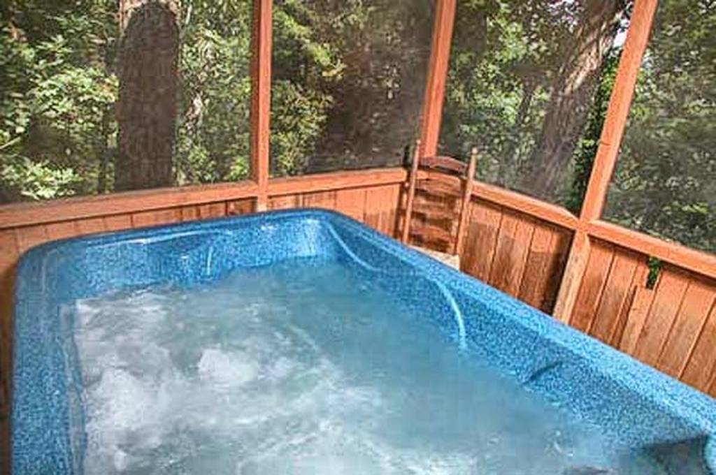 Cozy up in the Hot Tub